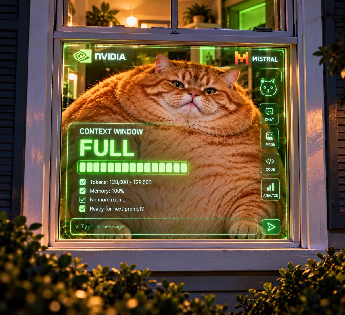 Context window full
